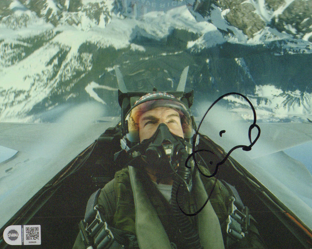 Tom Cruise as Maverick in Top Gun: Maverick (SWAU) Signed 8x10 Photo