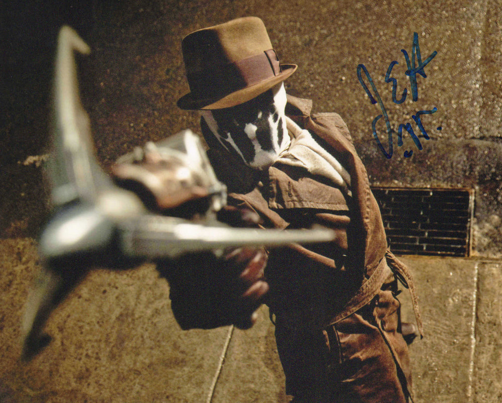 Jacie Earle Haley as Rorschach in Watchmen Signed 8x10 Photo