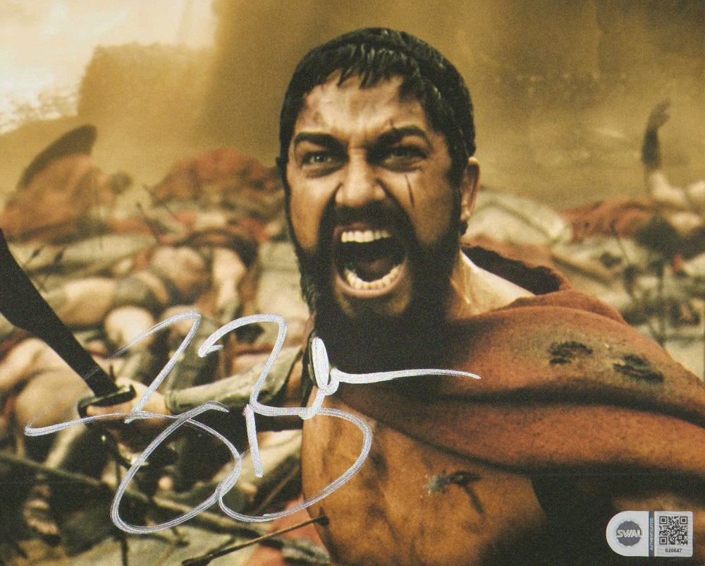 Gerard Butler as Leonidas I in 300 (SWAU) Signed 8x10 Photo