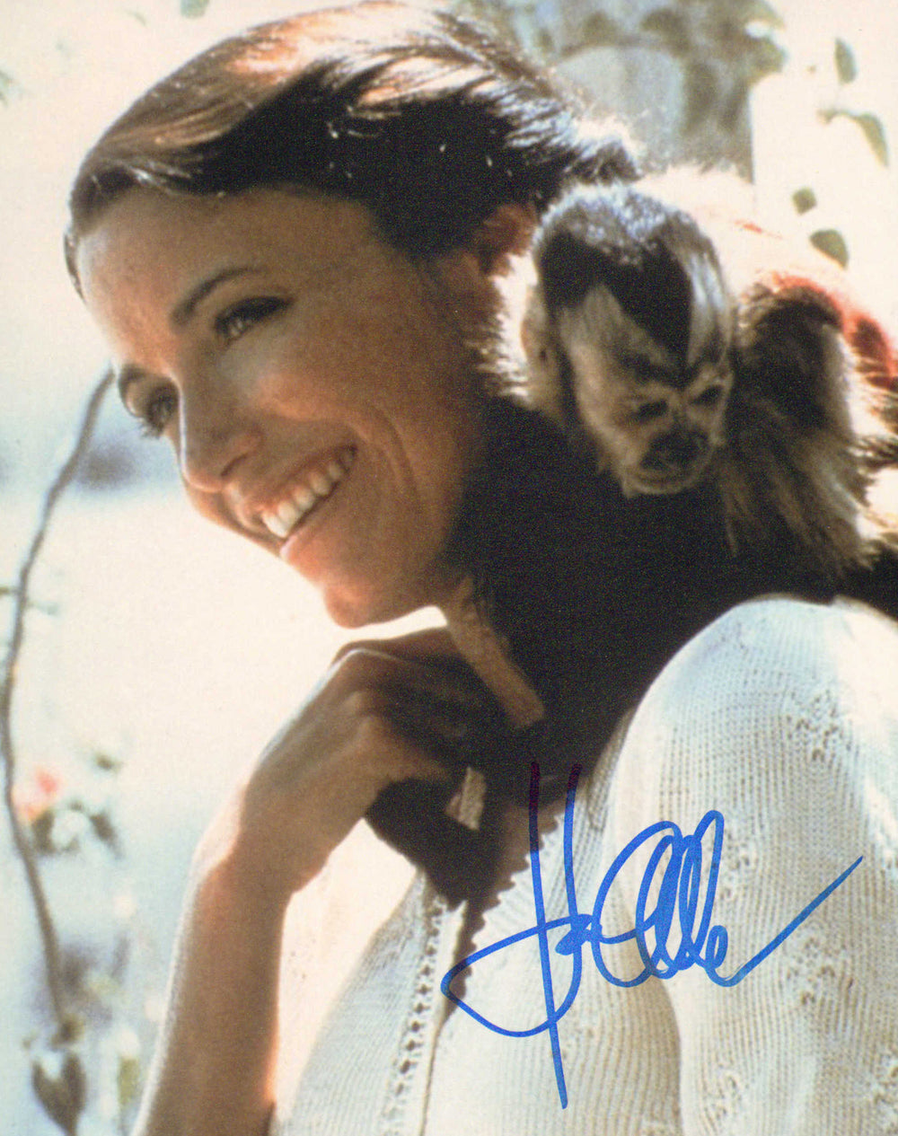 Karen Allen as Marion Ravenwood in Raiders of the Lost Ark Signed 8x10 Photo