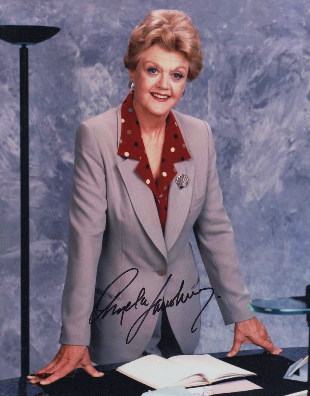 Angela Lansbury as Jessica Fletcher in Murder She Wrote Signed 11x14 Photo