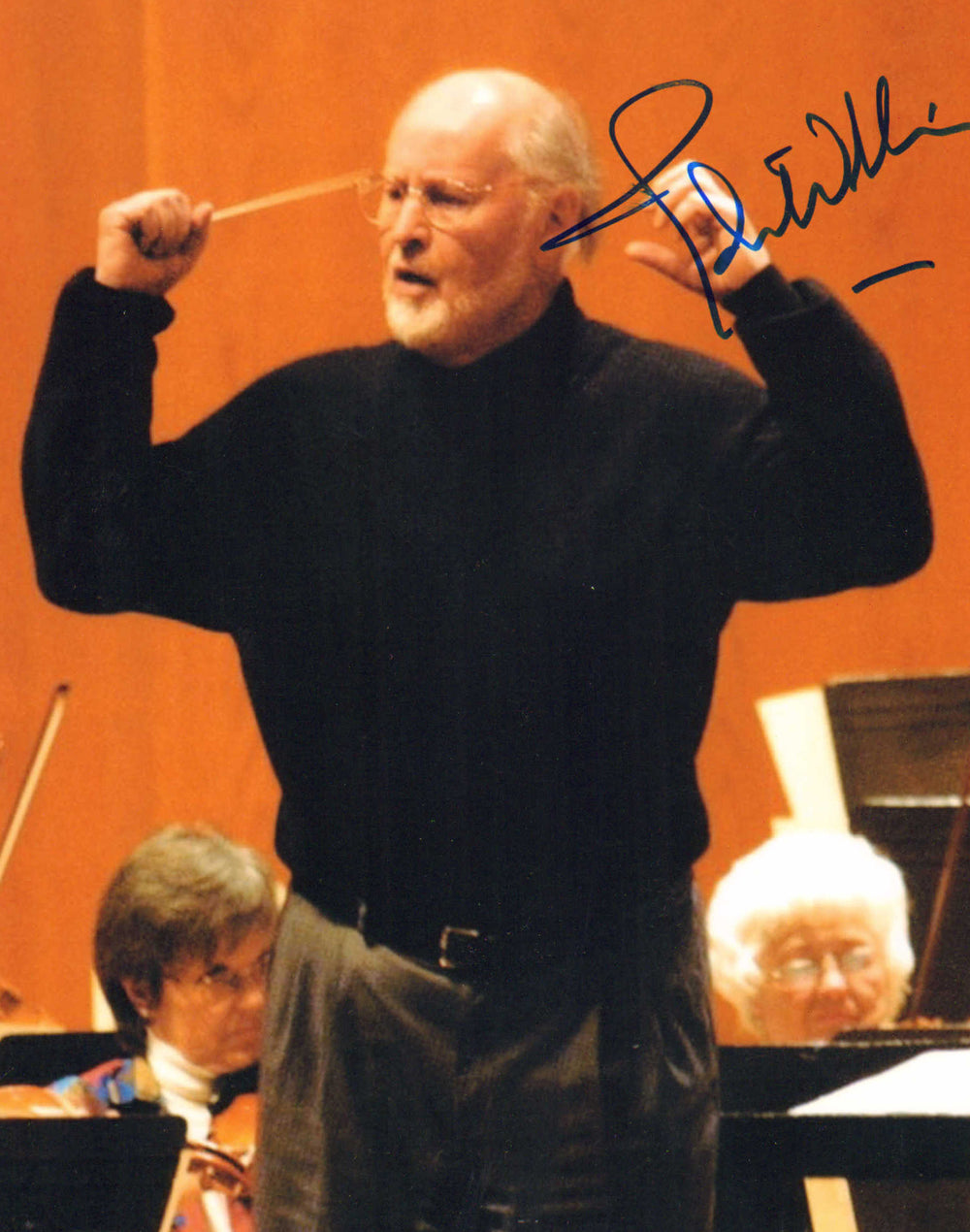 John Williams Composer of Star Wars, Indiana Jones, Superman, Harry Potter, Jurassic Park, Jaws, & More Signed 8x10 Photo