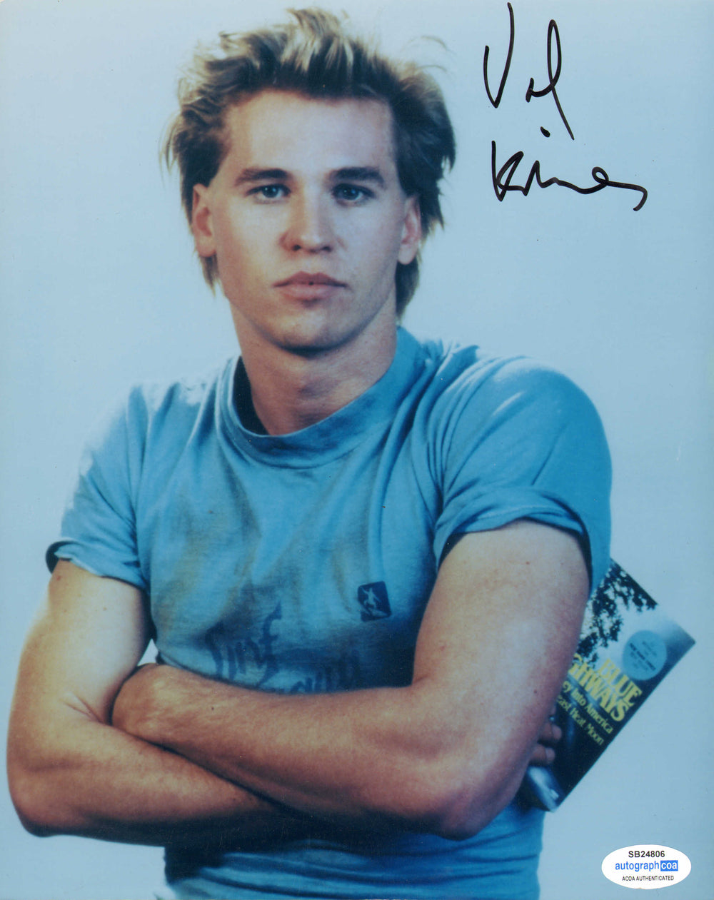 Val Kilmer as Chris Knight in Real Genius Signed 8x10 Photo