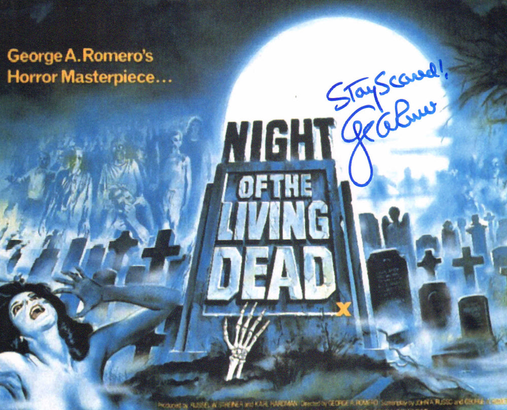 George A. Romero Director of Night of the Living Dead Signed 8x10 Photo