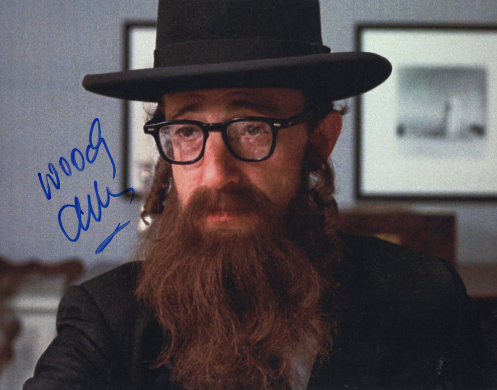 Woody Allen as Alvy Singer in Annie Hall Signed 11x14 Photo