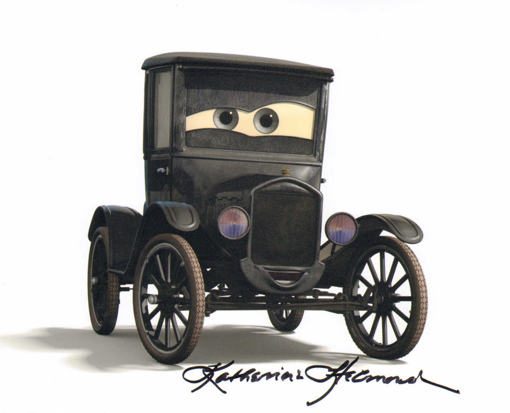 Katherine Helmond as Lizzie In Cars Signed 8x10 Photo