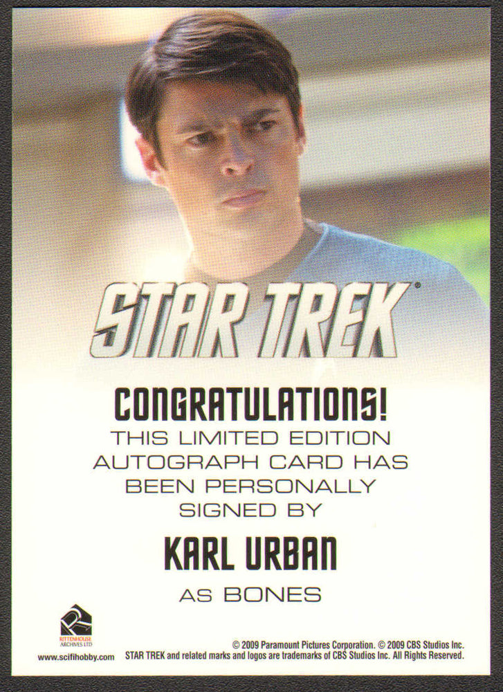 
                  
                    Star Trek [2009] Rittenhouse Trading Cards 131pc LOT with 15 Cards Signed by Chris Pine, Zachary Quinto, Simon Pegg, Zoe Saldaña, Karl Urban, John Cho, Eric Bana, Chris Hemsworth, J. J. Abrams, Roberto Orci, & Anton Yelchin
                  
                