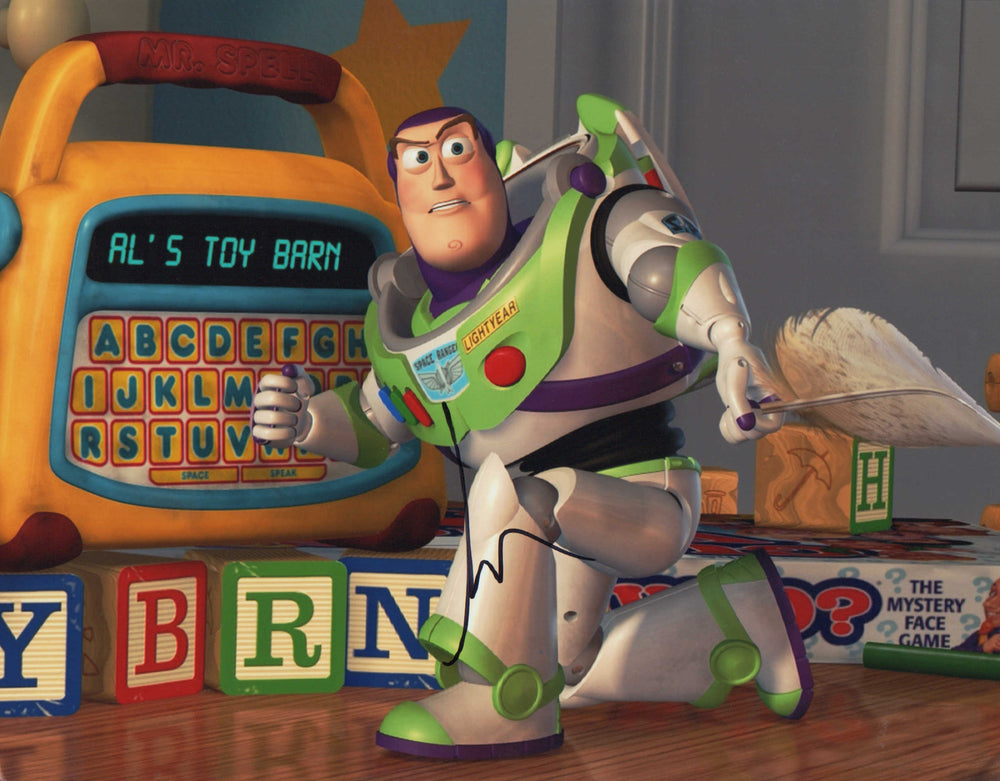 Tim Allen as Buzz Lightyear in Disney / Pixar's Toy Story Signed 11x14 Photo