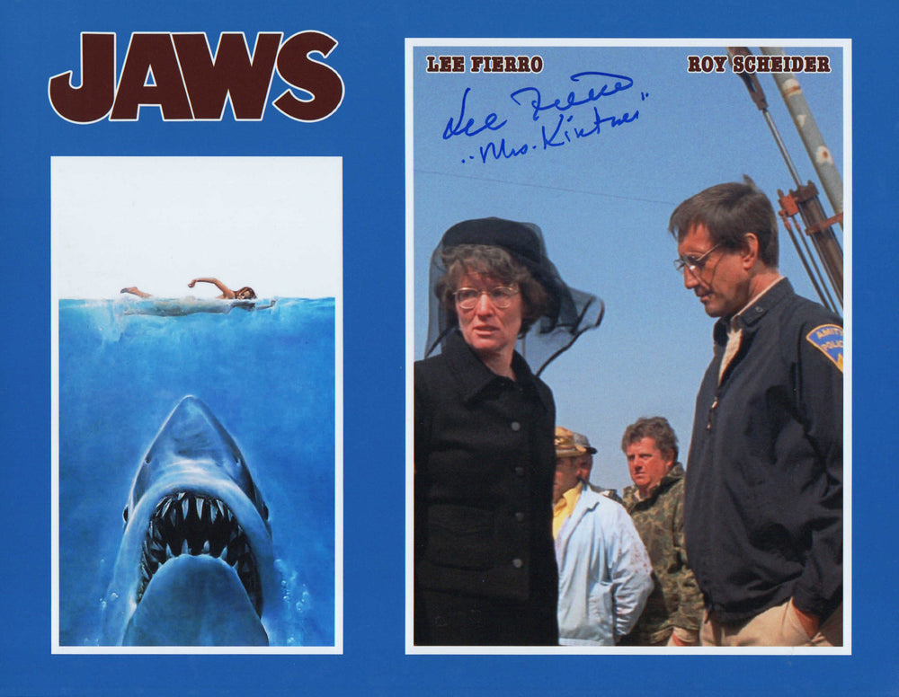 Lee Fierro as Mrs. Kintner in Jaws Signed 11x14 Photo