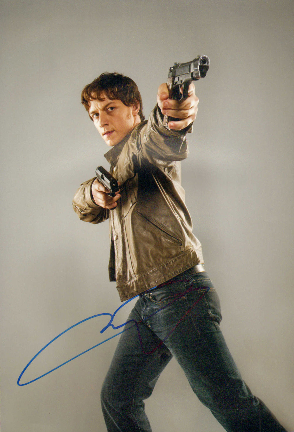 James McAvoy as Wesley Gibson in Wanted Signed 8x12 Photo