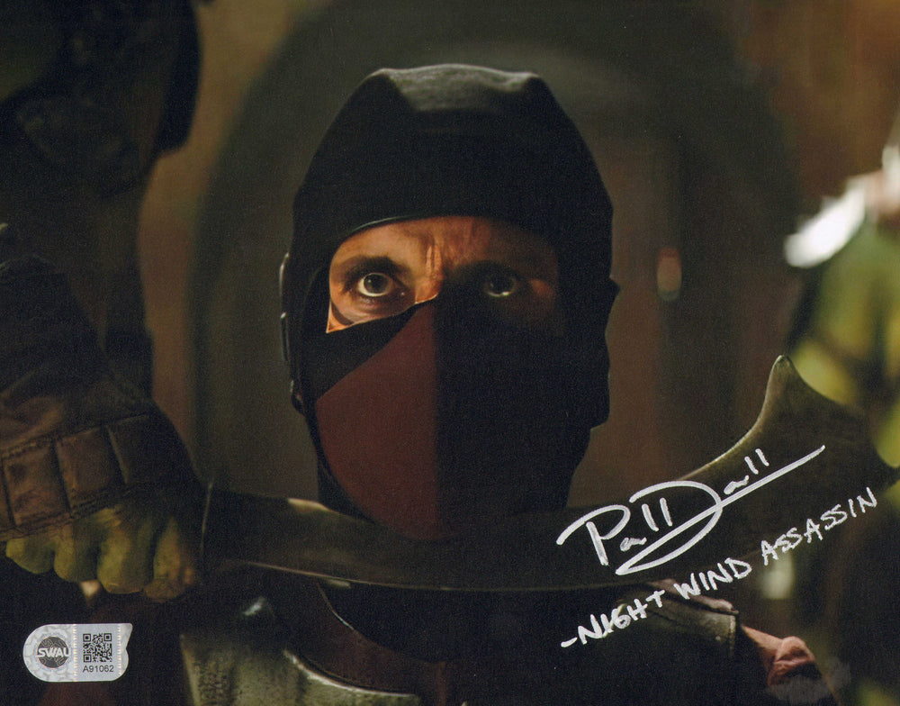 Paul Darnell as Night Wind Assasin in Star Wars: The Book of Boba Fett (SWAU) Signed 8x10 Photo with Character Name