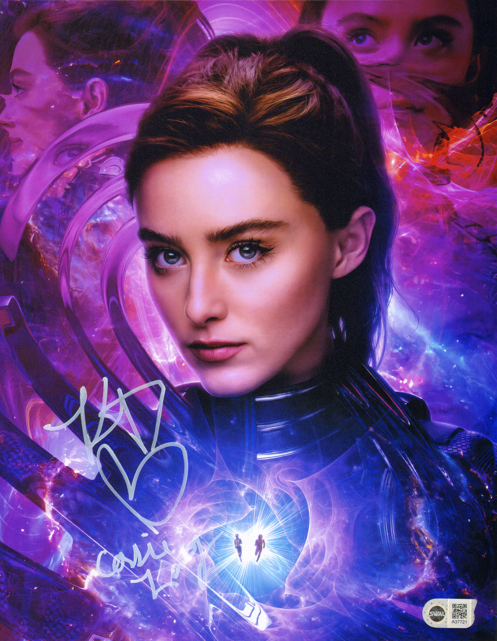 Kathryn Newton as Cassie Lang in Ant-Man & The Wasp: Quantumania (SWAU) Signed 11x14 Photo with Character Name