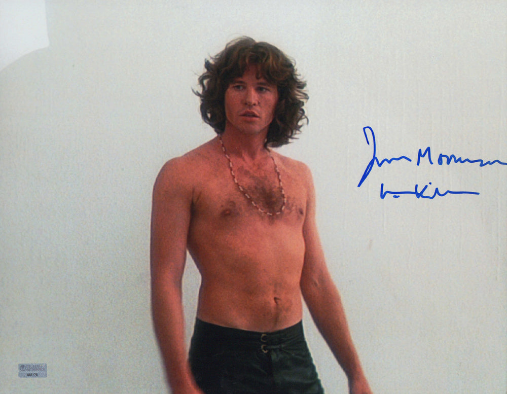 Val Kilmer as Jim Morrison in Oliver Stone's The Doors Signed 11x14 Photo with Character Name