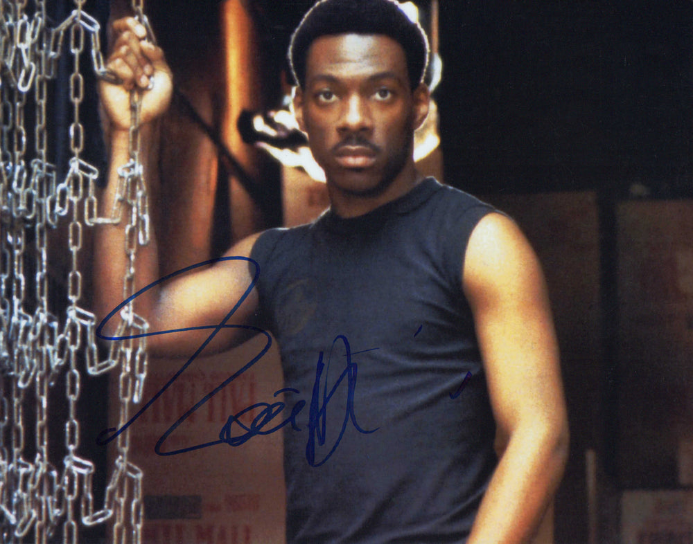 Eddie Murphy as Detective Axel Foley in Beverly Hills Cop Signed 11x14 Photo