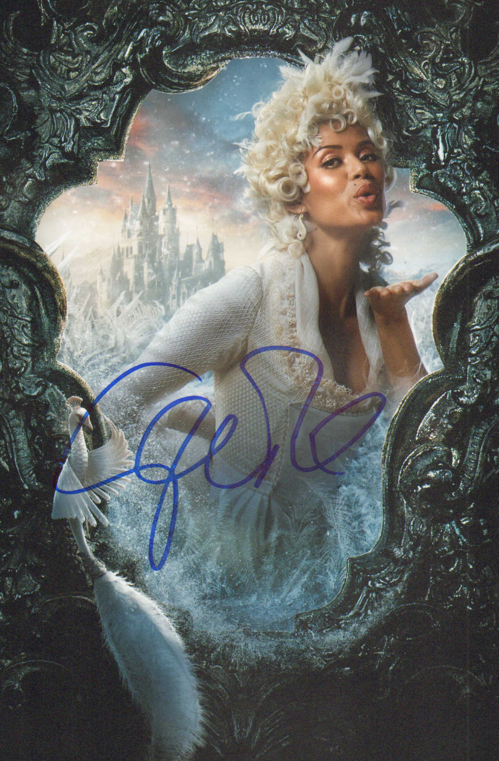Gugu Mbatha-Raw as Plumette in Disney's Beauty & the Beast Signed 8x12 Photo