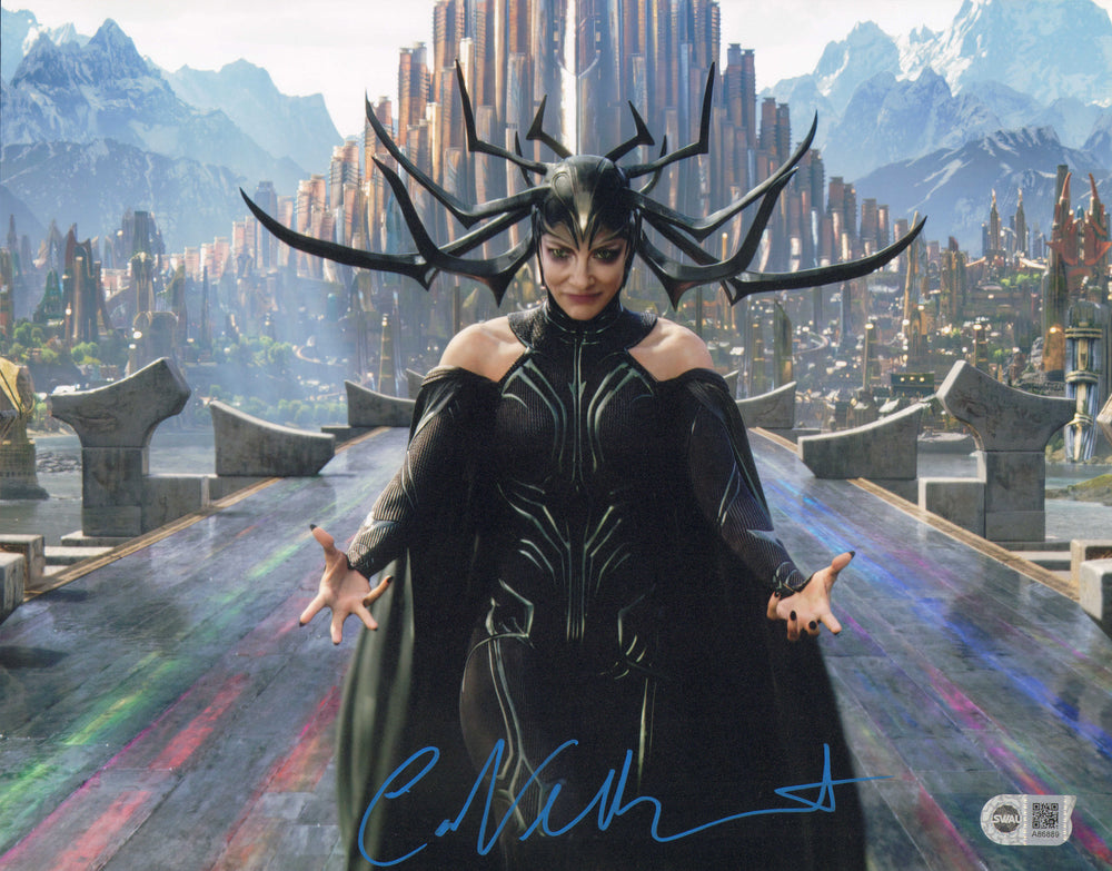 Cate Blanchett as Hela in Thor: Ragnarok (SWAU) Signed 11x14 Photo with Character Name
