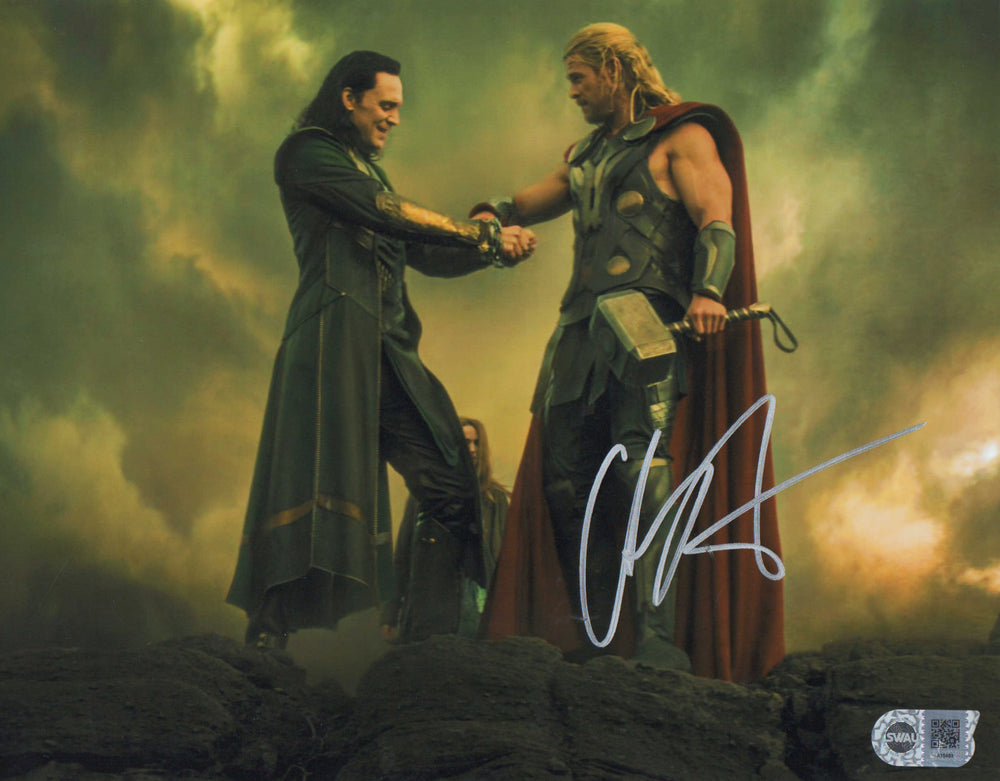 Chris Hemsworth as Thor in Thor: Love and Thunder (SWAU) Signed 11x14 Photo