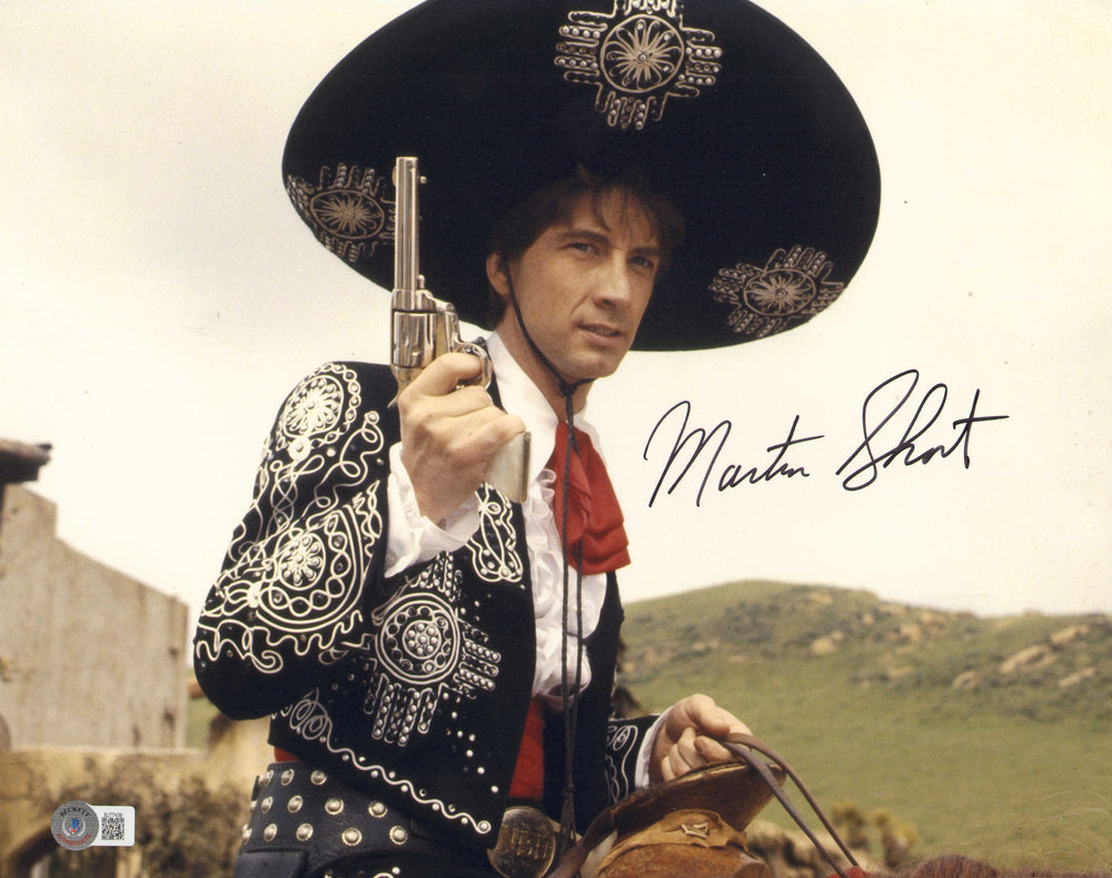Martin Short as Ned Nederlander in Three Amigos (Beckett) Signed 11x14 Photo
