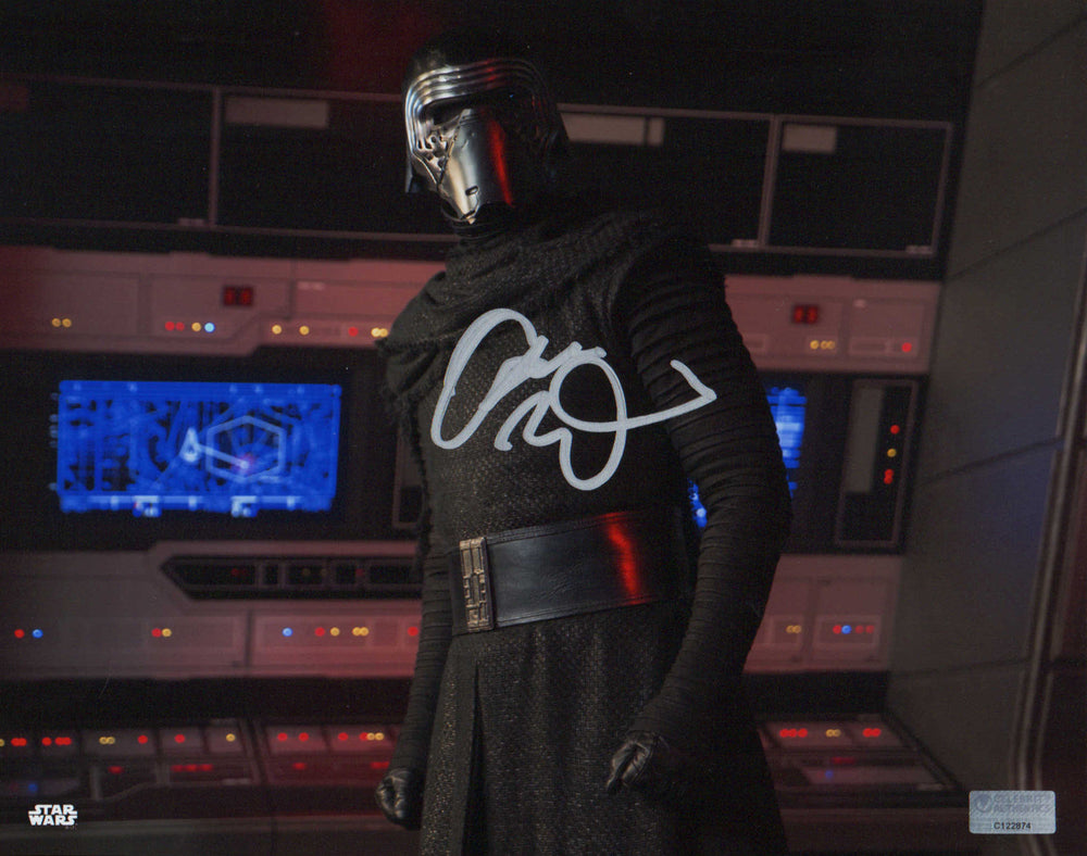 Adam Driver as Kylo Ren in Star Wars: The Force Awakens (Celebrity Authentics) Signed 8x10 Photo