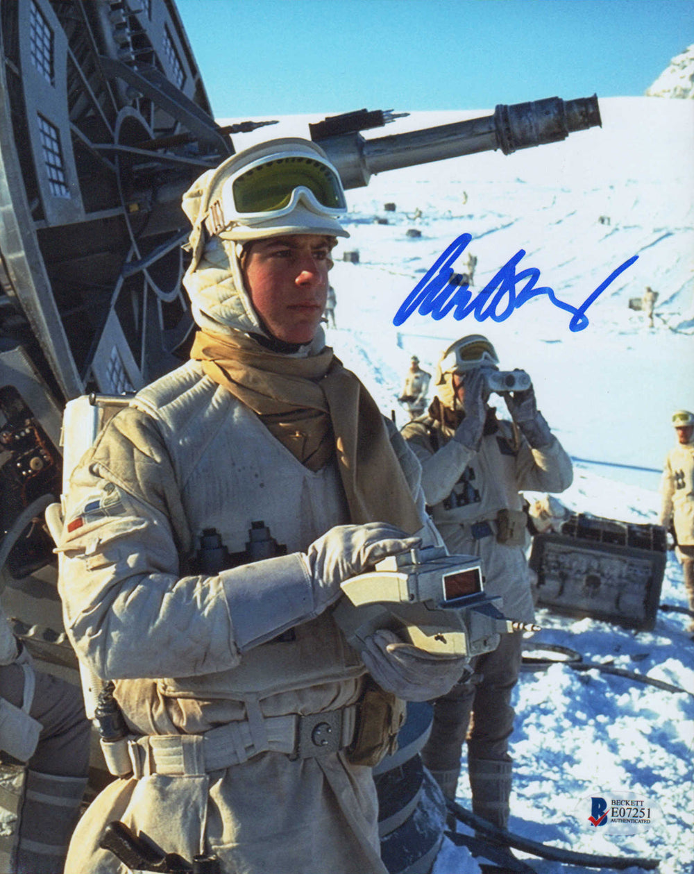 Carl Bang as Hoth Rebel Soldier in Star Wars: The Empire Strikes Back (SWAU) Signed 8x10 Photo