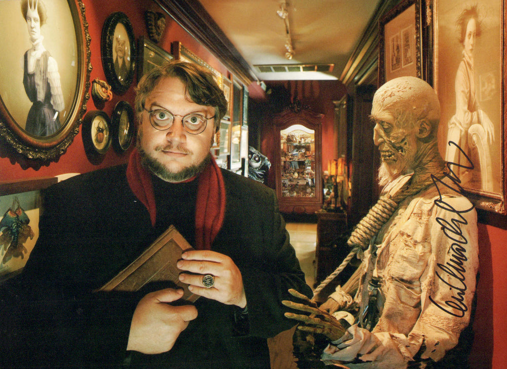 Guillermo del Toro Director of Hellboy, Pan's Labyrinth, The Shape of Water, Blade II, & Pacific Rim Signed 8x12 Photo