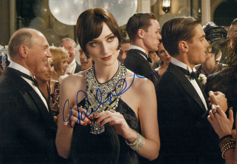Elizabeth Debicki as Jordan Baker in The Great Gatsby Signed 8x11.5 Photo