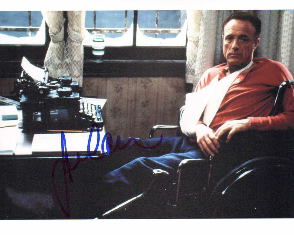 James Caan as Paul Sheldon in Misery Signed 8x10 Photo