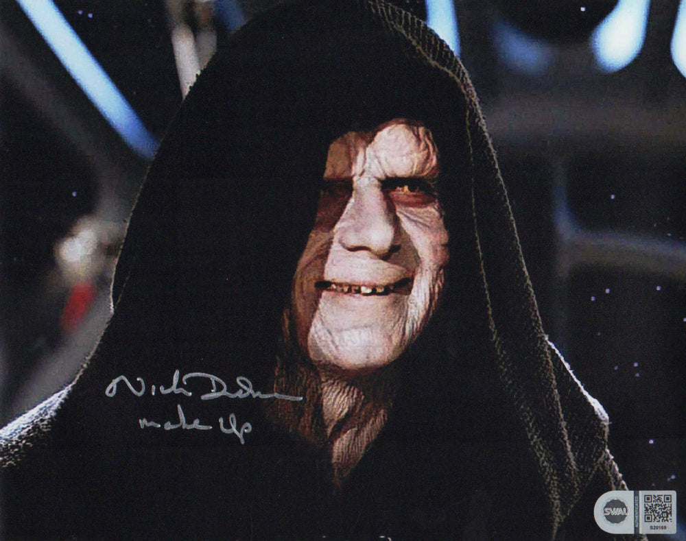 Nick Dudman Make-up Effects and Creature Designer of Star Wars : Return of the Jedi (SWAU) Signed 8x10 Photo