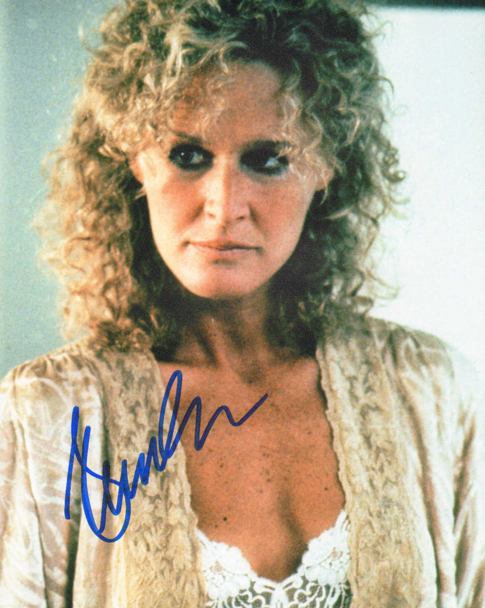 Glenn Close as Alex Forrest in Fatal Attraction Signed 8x10 Photo