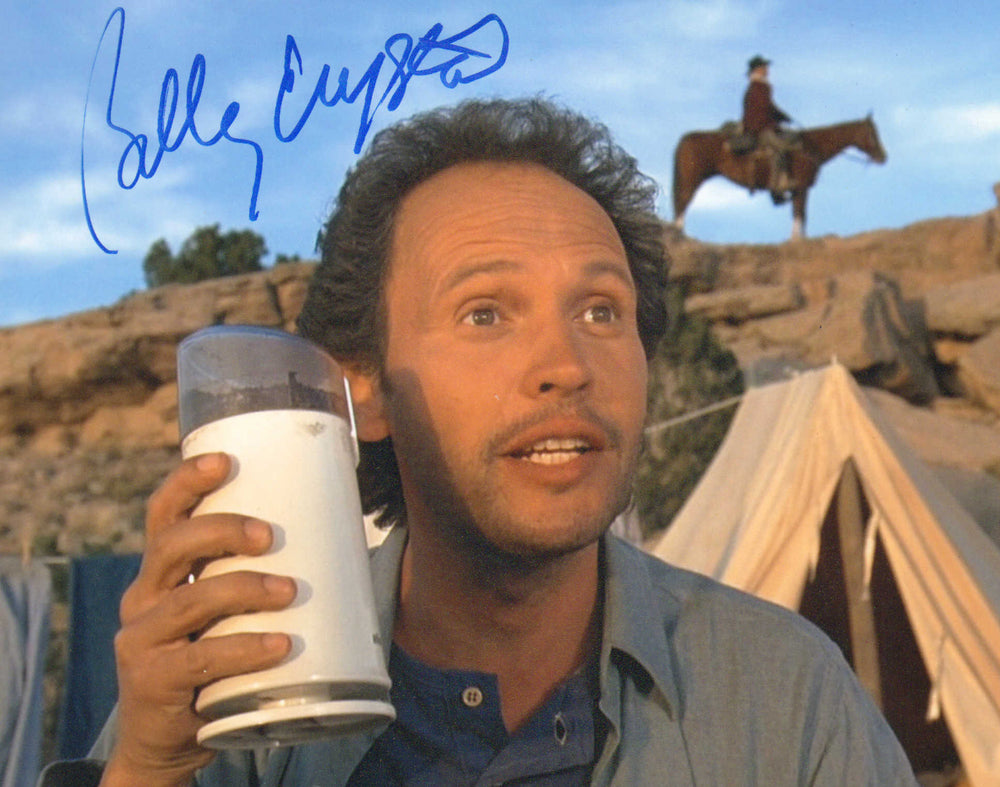 Billy Crystal as Mitch Robbins in City Slickers Signed 8x10 Photo