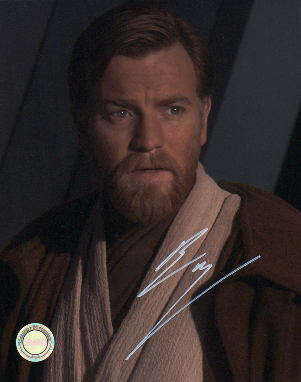 Ewan McGregor as Obi-Wan Kenobi in Star Wars Episode III: Revenge of the Sith (SWAU) Signed 8x10 Photo