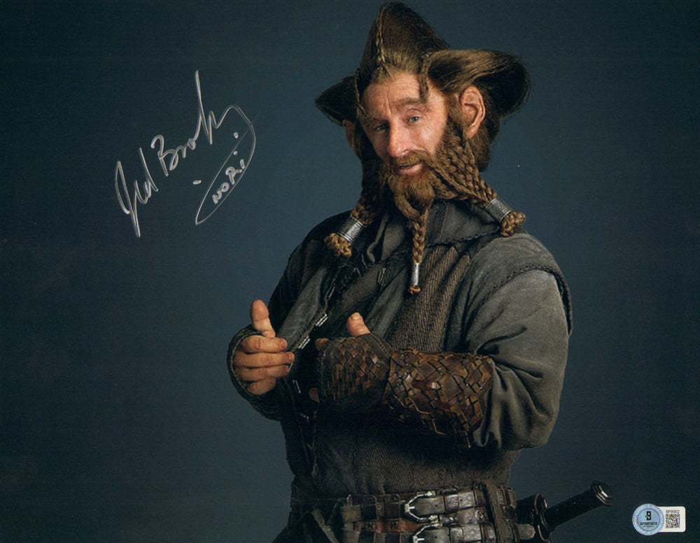 Jed Brophy as Nori in The Hobbit (SWAU) Signed 11x14 Photo with Character Name