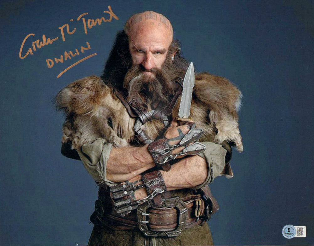 Graham McTavish as Dwalin in The Hobbit (SWAU) Signed 11x14 Photo with Character Name