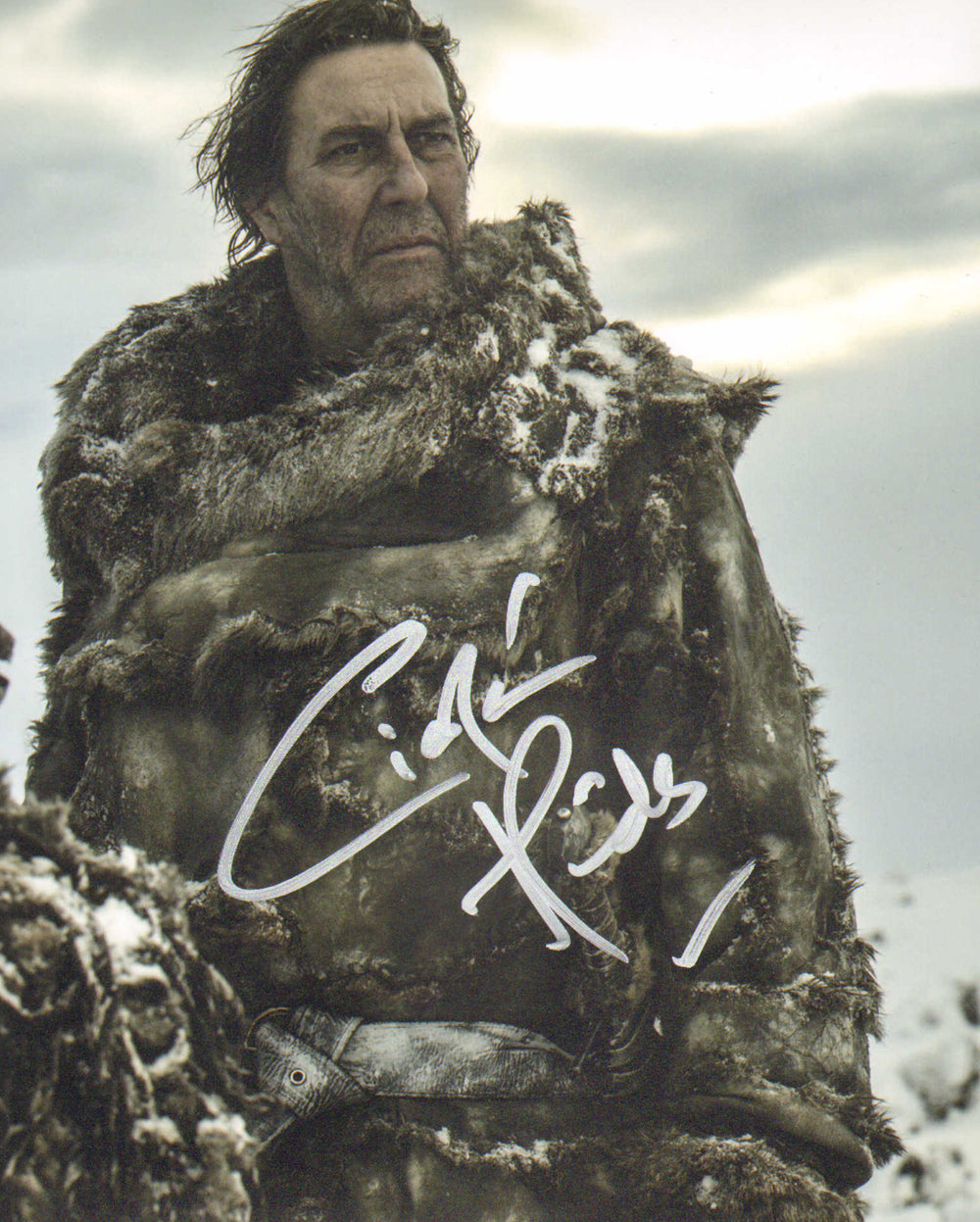 Ciaran Hinds as Mance Rayder in Game of Thrones Signed 8x10 Photo