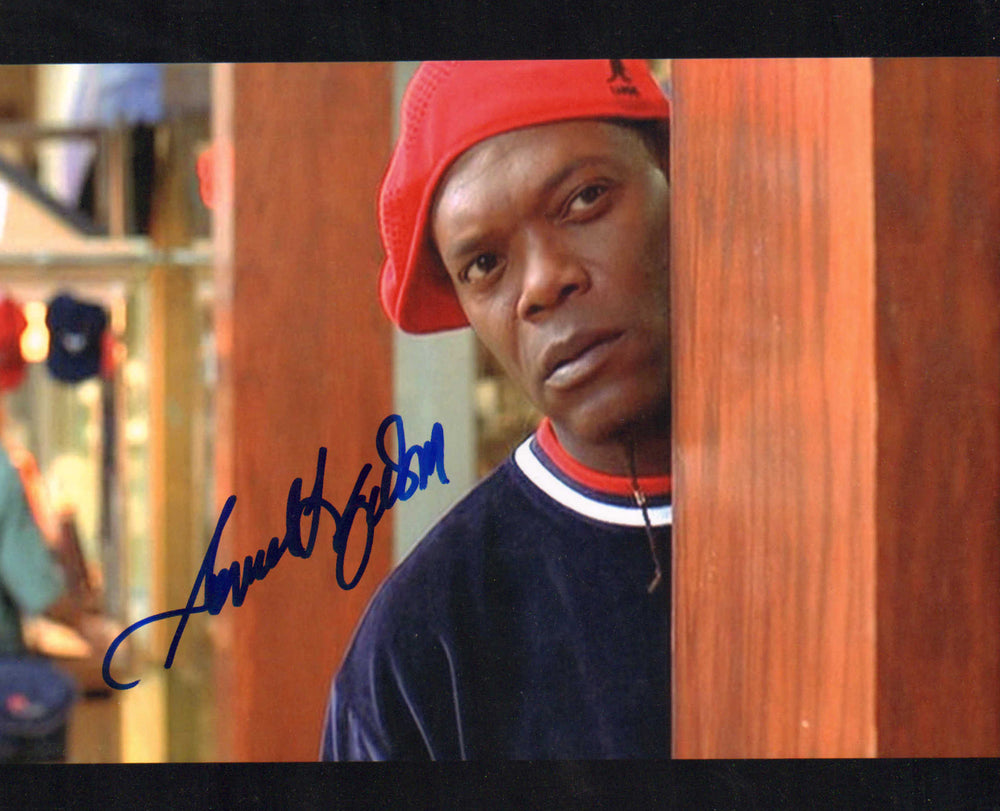 Samuel L. Jackson as Ordell Robbie in Jackie Brown Signed 8x10 Photo
