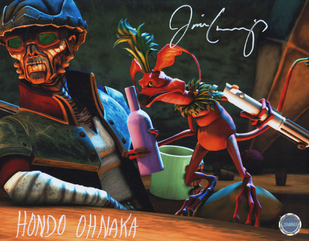 Jim Cummings as Hondo (Star Wars) Signed 11x14 Photo with Character Name