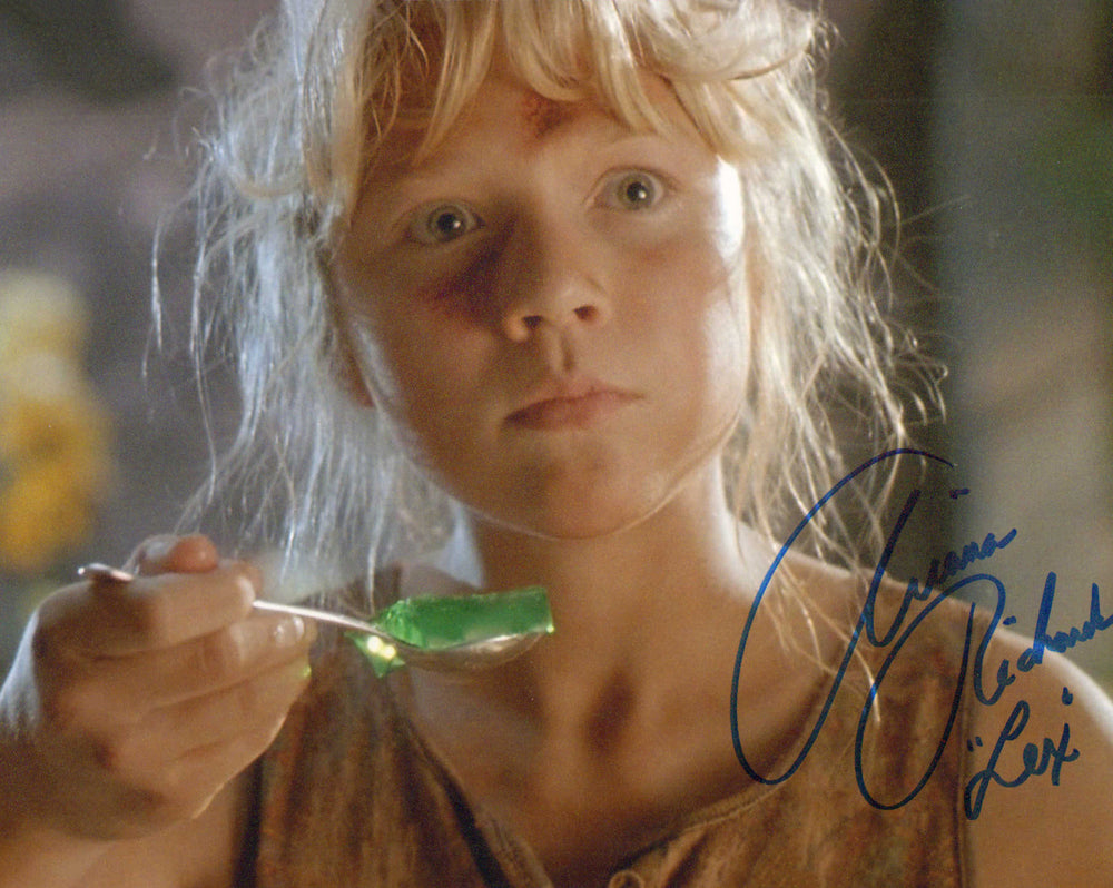 Ariana Richards as Lex Murphy in Jurassic Park Signed 8x10 Photo with Character Name