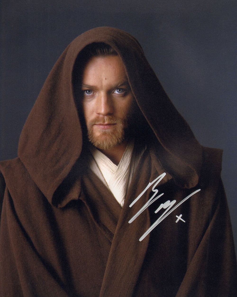 Ewan McGregor as Obi-Wan Kenobi in Star Wars Episode II: Attack of the Clones Signed 8x10 Photo