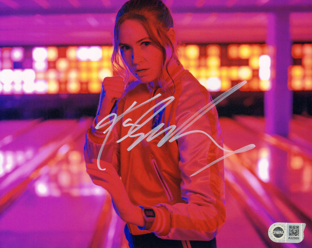 Karen Gillan as Sam in Gunpowder Milkshake (SWAU) Signed 8x10 Photo