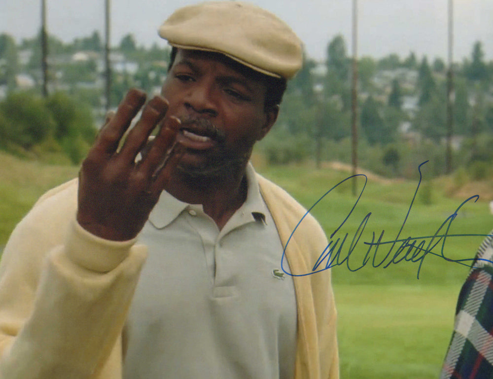 Carl Weathers as Chubbs Peterson in Happy Gilmore Signed 11x14 Photo