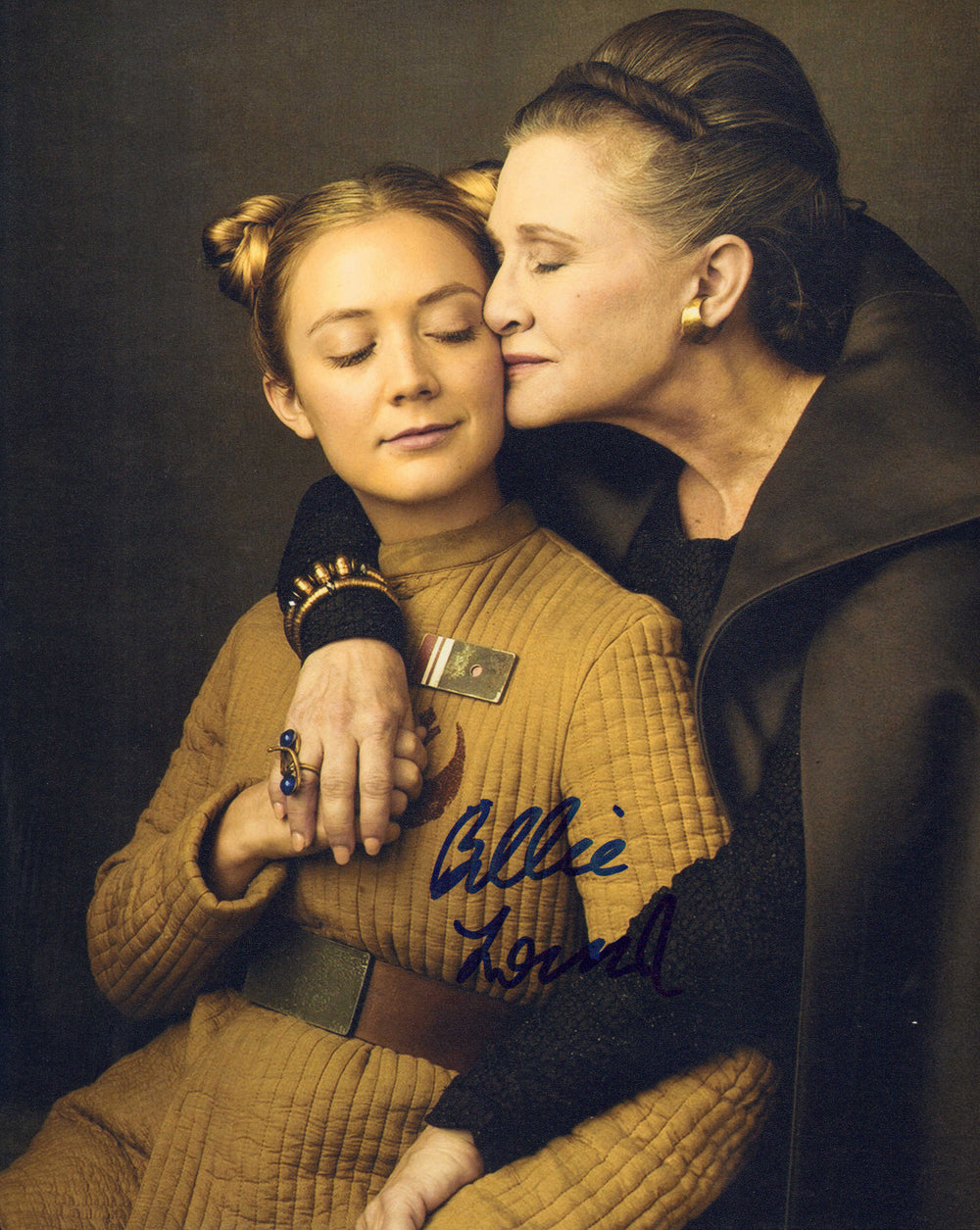 Billie Lourd as Lieutenant Connix in Star Wars: The Last Jedi Signed 8x10 Photo