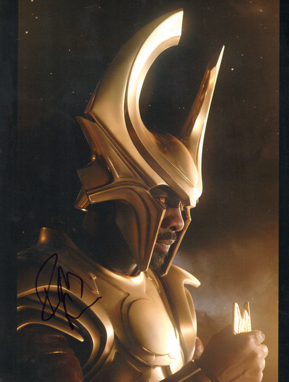 Idris Elba as Heimdall in Thor Signed 11x14 Photo