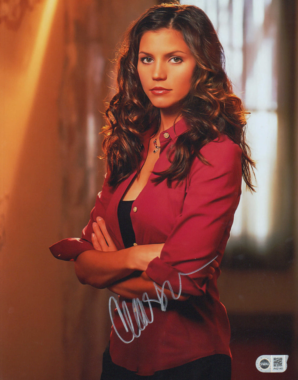 Charisma Carpenter as Cordelia Chase in Buffy the Vampire Slayer (SWAU) Signed 11x14 Photo