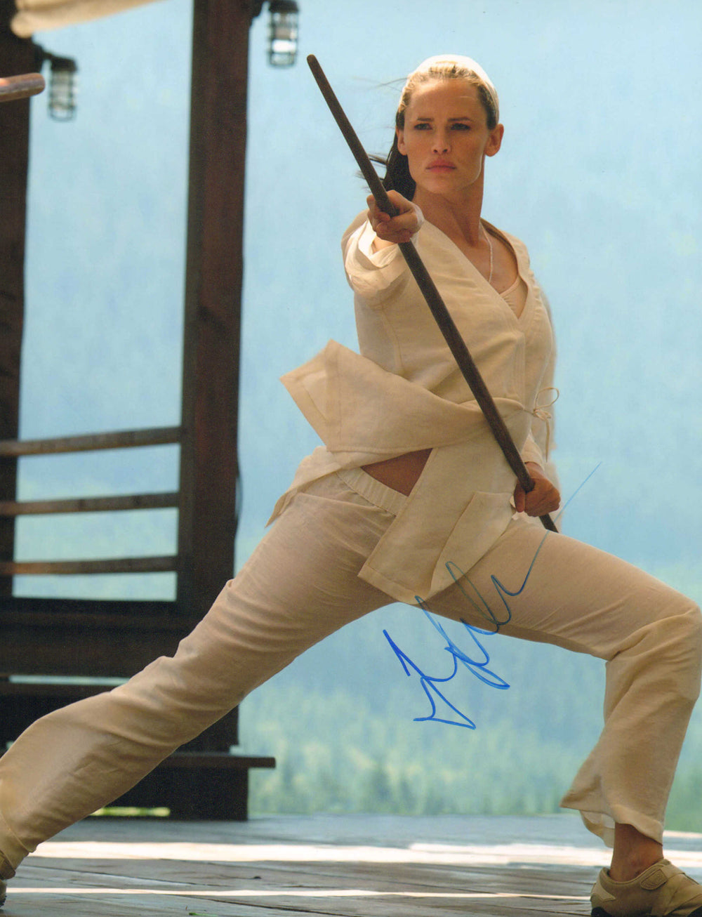 Jennifer Garner as Elektra Natchios in Elektra Signed 11x14 Photo