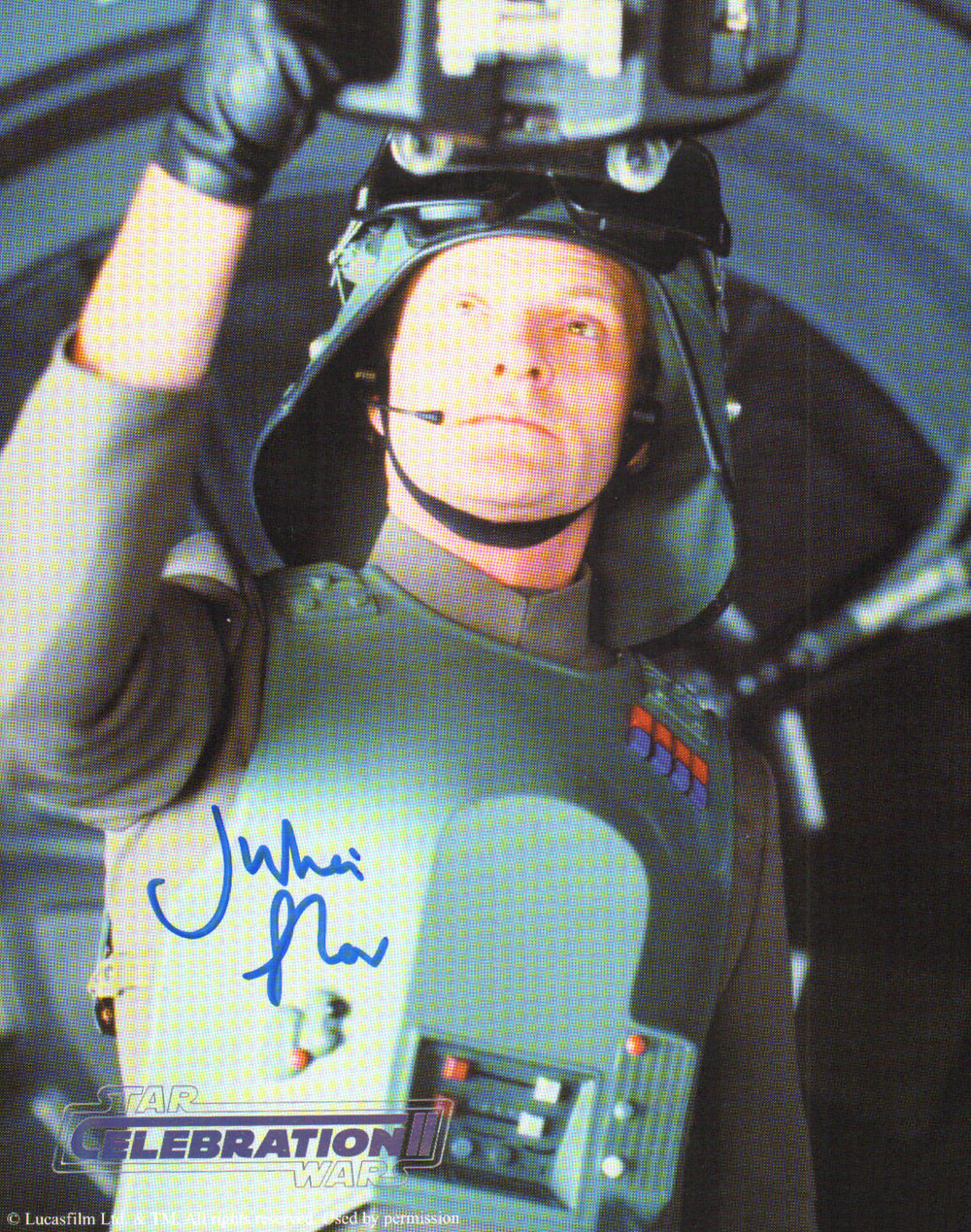 Julian Glover as General Veers in Star Wars: The Empire Strikes Back (Official Pix Celebration II) Signed 8x10 Photo