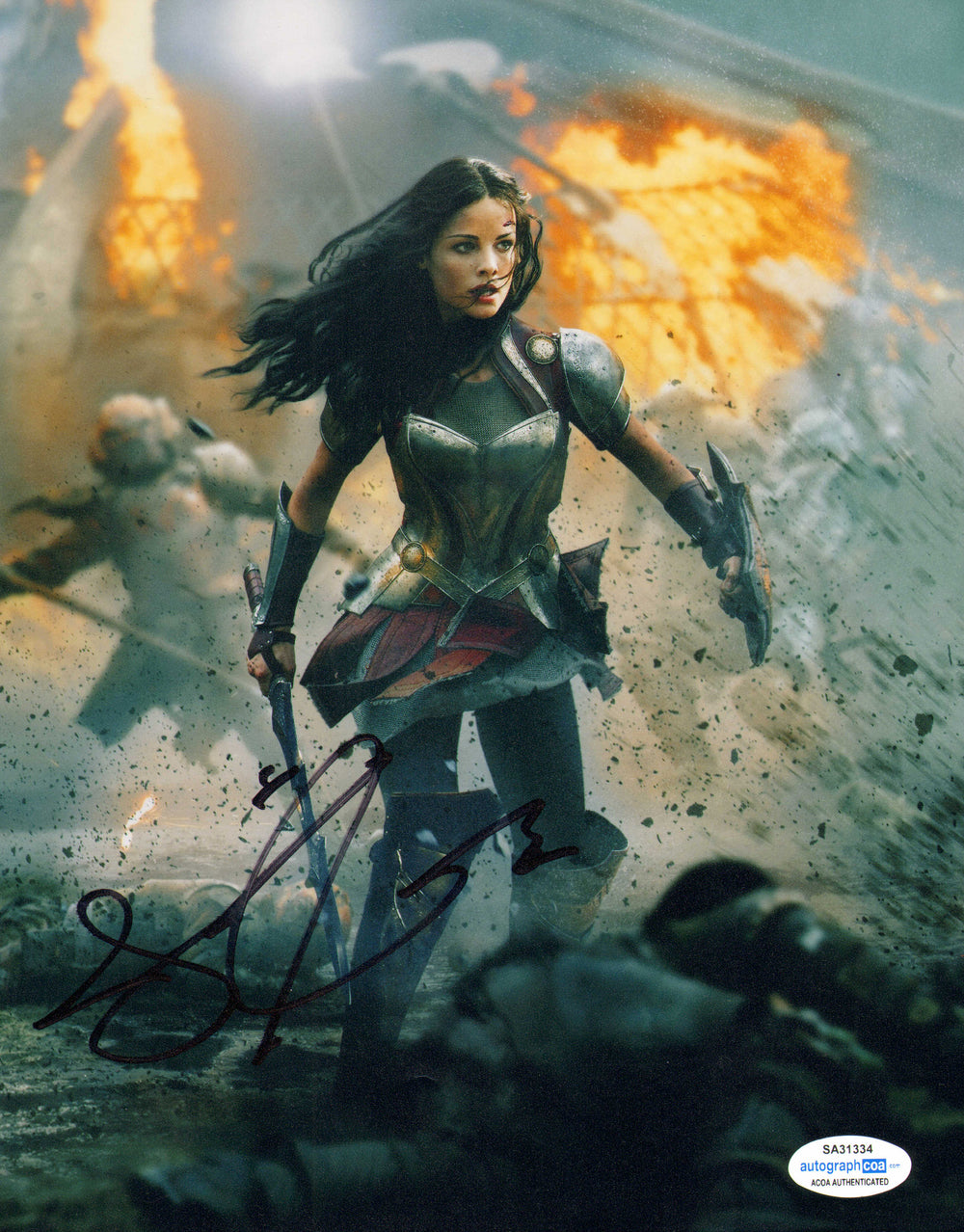 Jaimie Alexander as Sif in Thor: The Dark World Signed 8x10 Photo