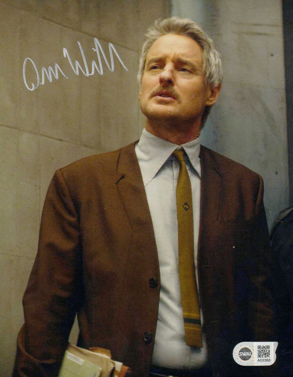 Owen Wilson as Mobius M. Mobius in Loki (SWAU) Signed 8x10 Photo