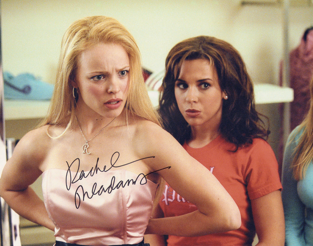 Rachel McAdams as Regina George in Mean Girls Signed 11x14 Photo