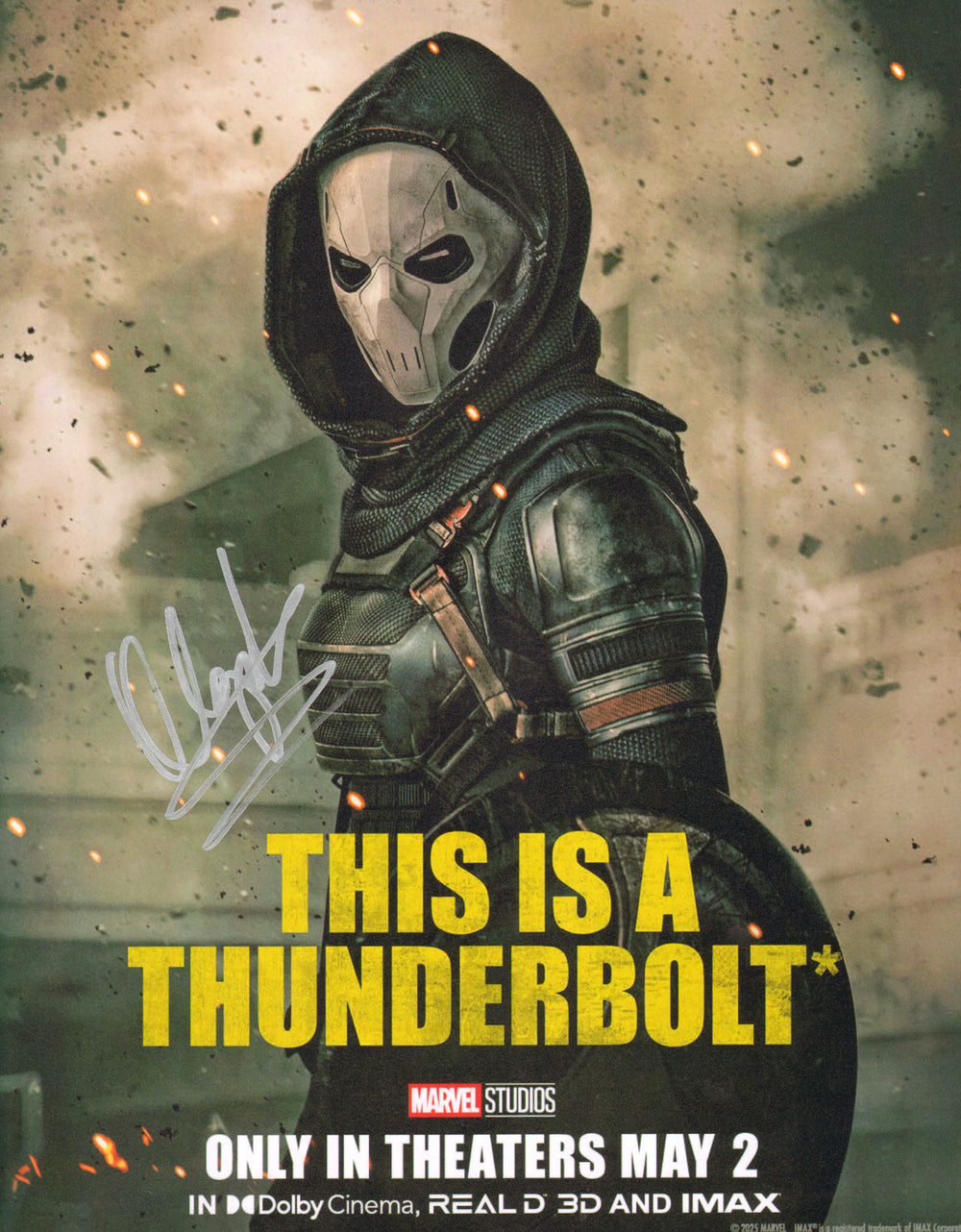 Olga Kurylenko as Taskmaster in Marvel's Thunderbolts* / The New Avengers Signed 11x14 Photo