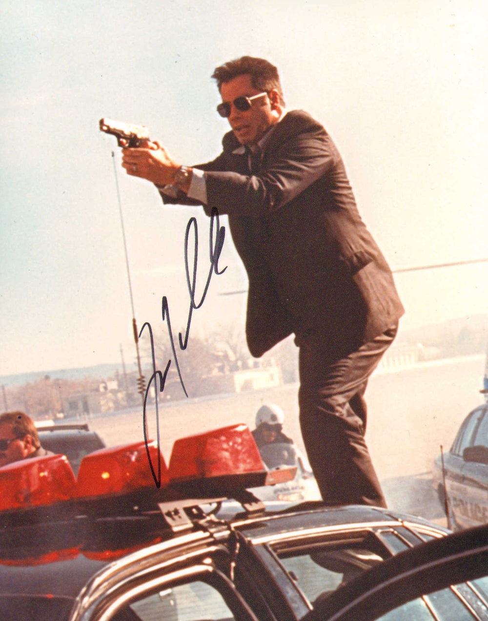 John Travolta as Sean Archer in Face/Off Signed 8x10 Photo